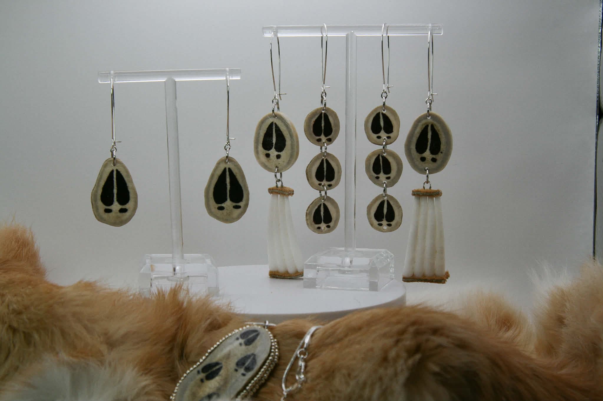 Hand Painted Deer Antler Collection