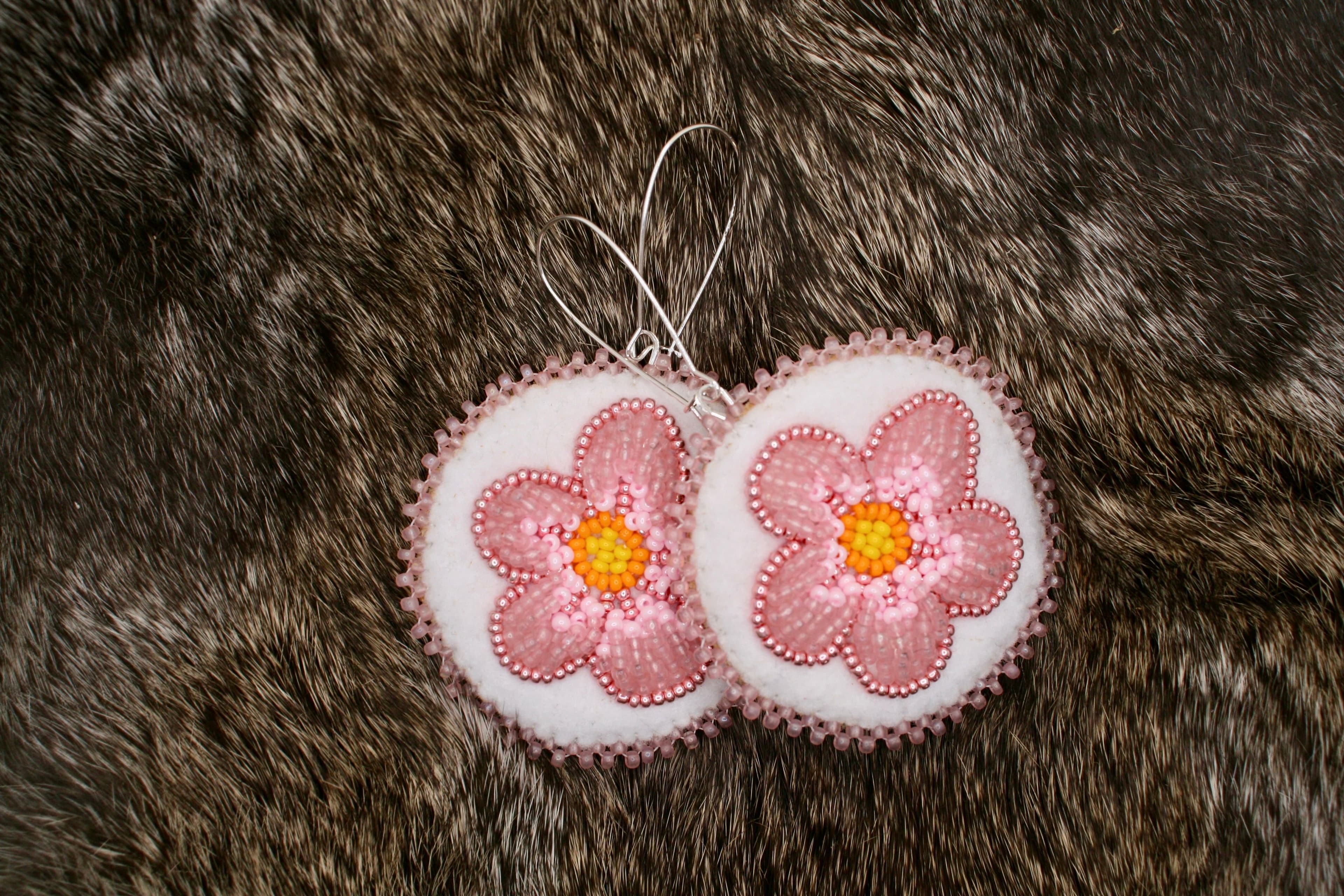 Blush Blossom Earrings